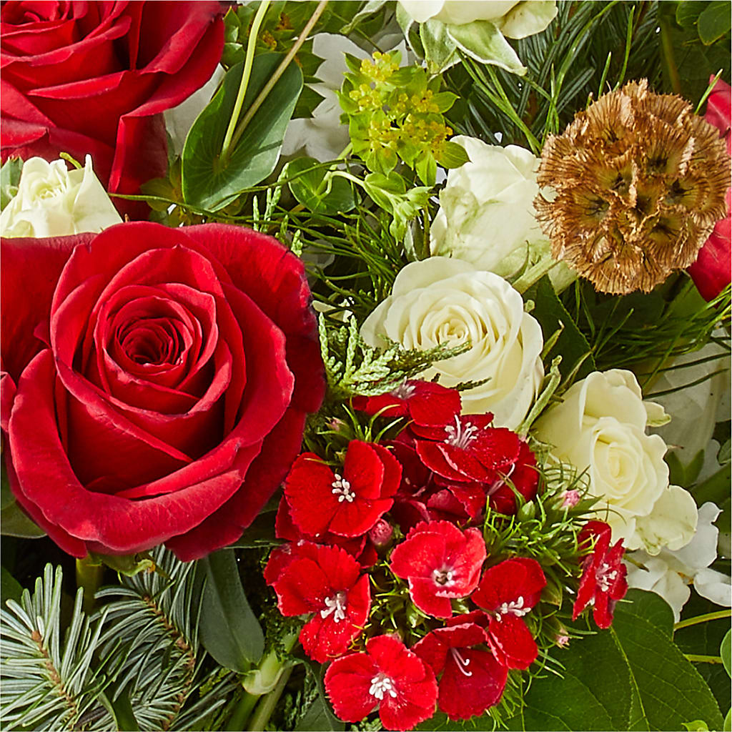 Deck the Halls Bouquet –  Carrs, Bellevue WA