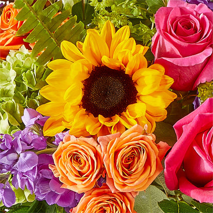 Vibrant Greetings Bouquet –  Carrs, Bellevue WA