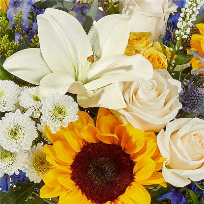 Wonderfully Sunny Bouquet –  Carrs, Bellevue WA
