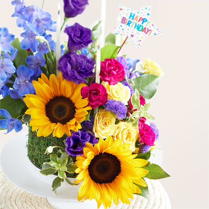 Star of the Day Floral Cake –  Carrs, Bellevue WA