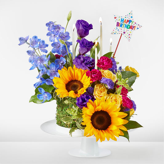 Star of the Day Floral Cake –  Carrs, Bellevue WA