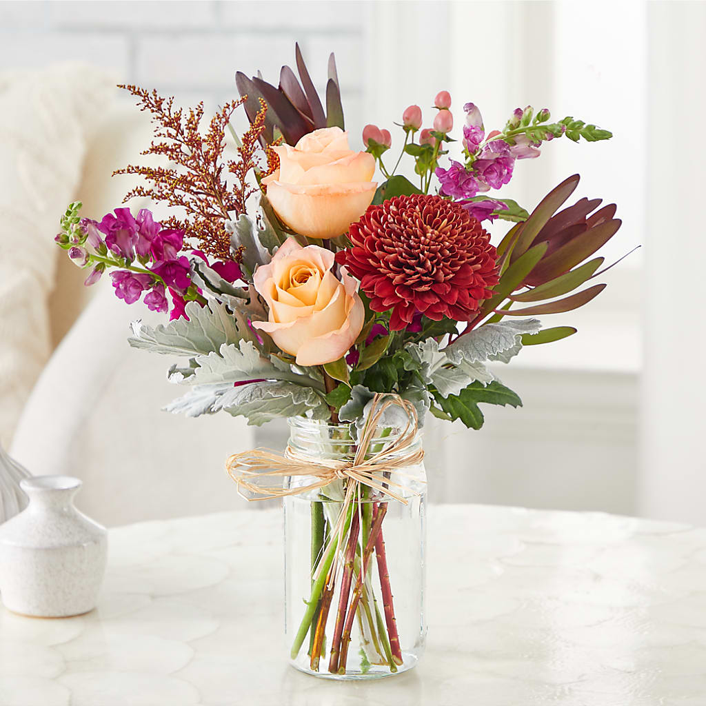 Moody Hues Bouquet –  Carrs, Bellevue WA