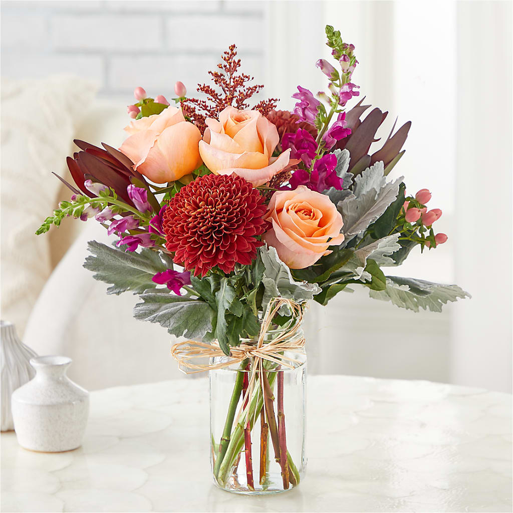 Moody Hues Bouquet –  Carrs, Bellevue WA