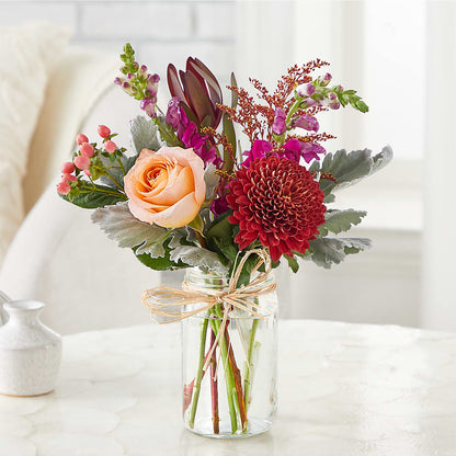 Moody Hues Bouquet –  Carrs, Bellevue WA