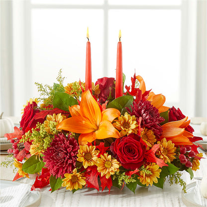 Autumn's Embrace Centerpiece –  Carrs, Bellevue WA