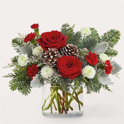 Yule Cheer Bouquet –  Carrs, Bellevue WA